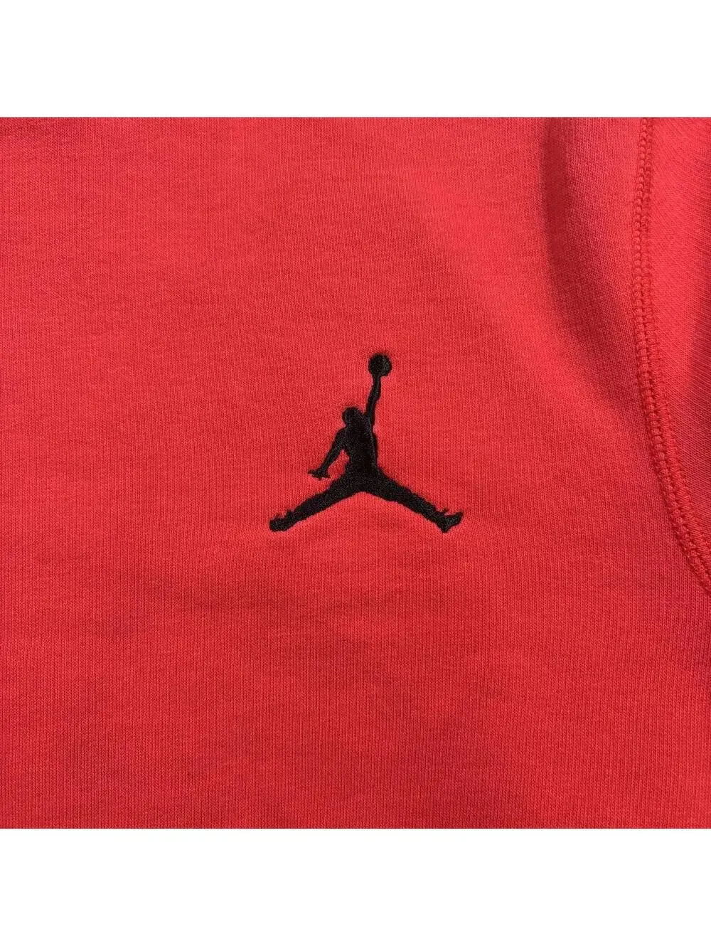Authentic Jordan red crewneck pullover